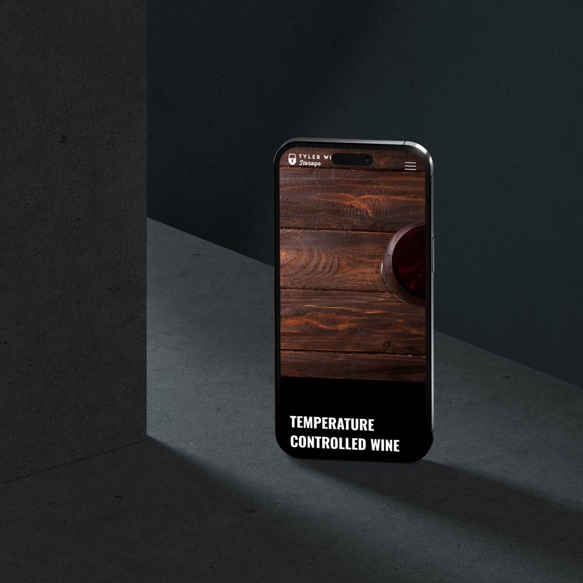 Tyler Wine Storage website designed by Bailes Zindler